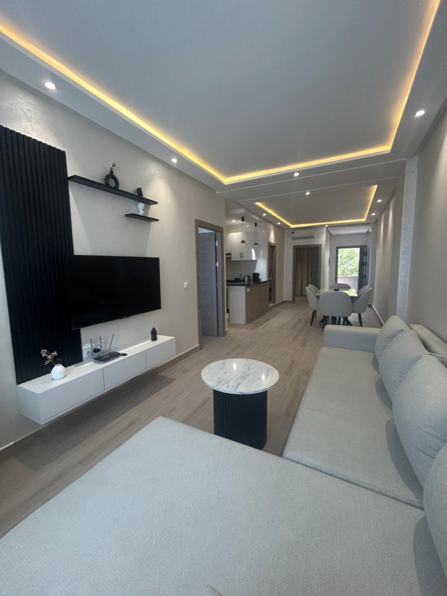 Appartement Haut Standing En Face De La Marina Et A 200M Du Port De Tanger - Appt 2 Εξωτερικό φωτογραφία